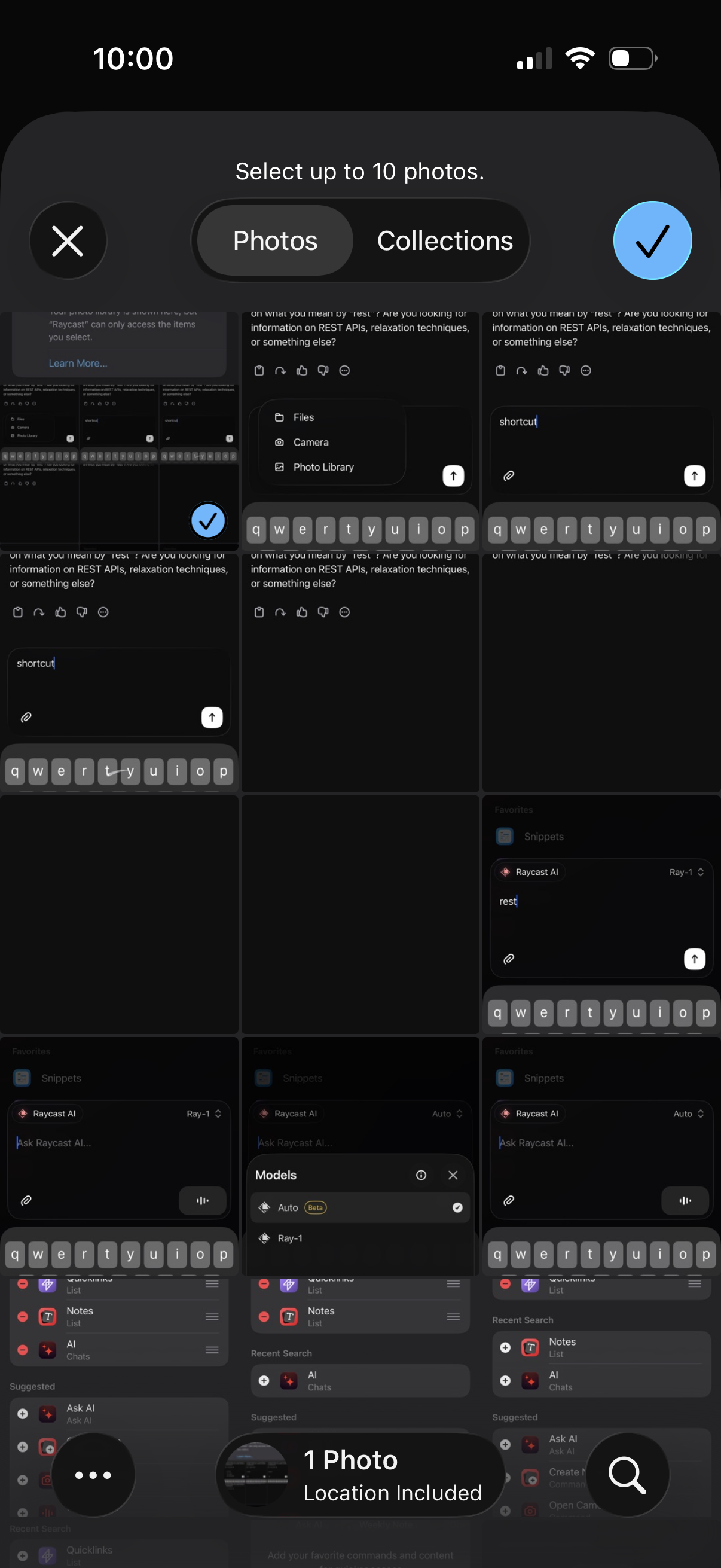 raycast navigation screenshot